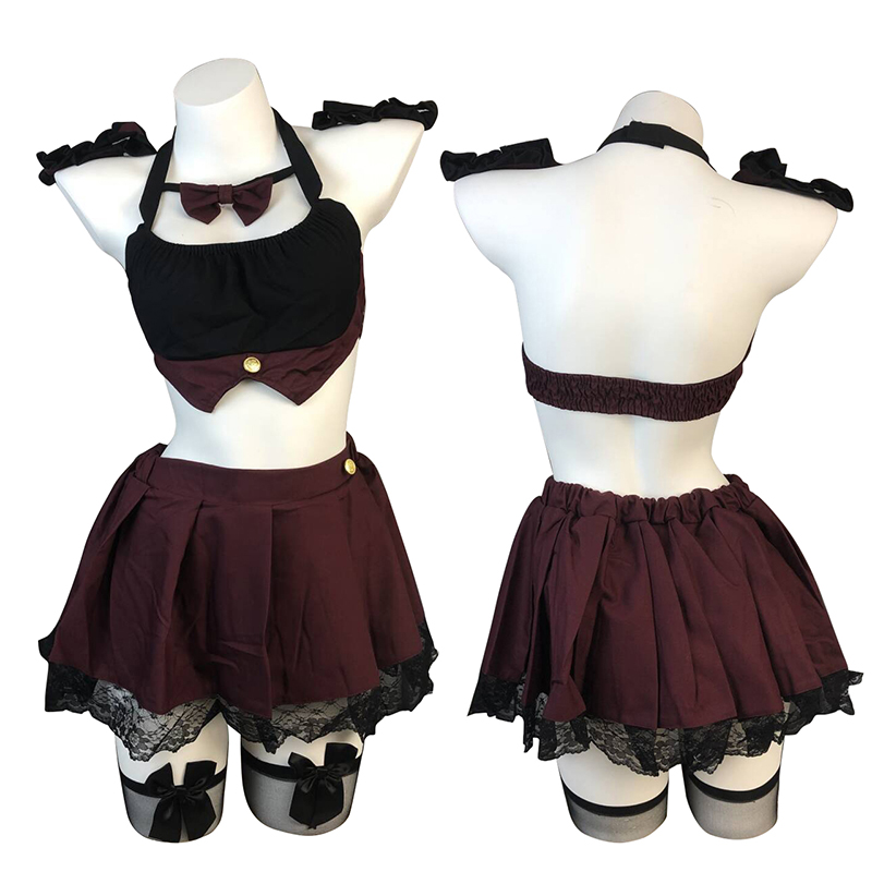 Pleated Skirt Women - Grote maat sexy porno lingerie, pikant