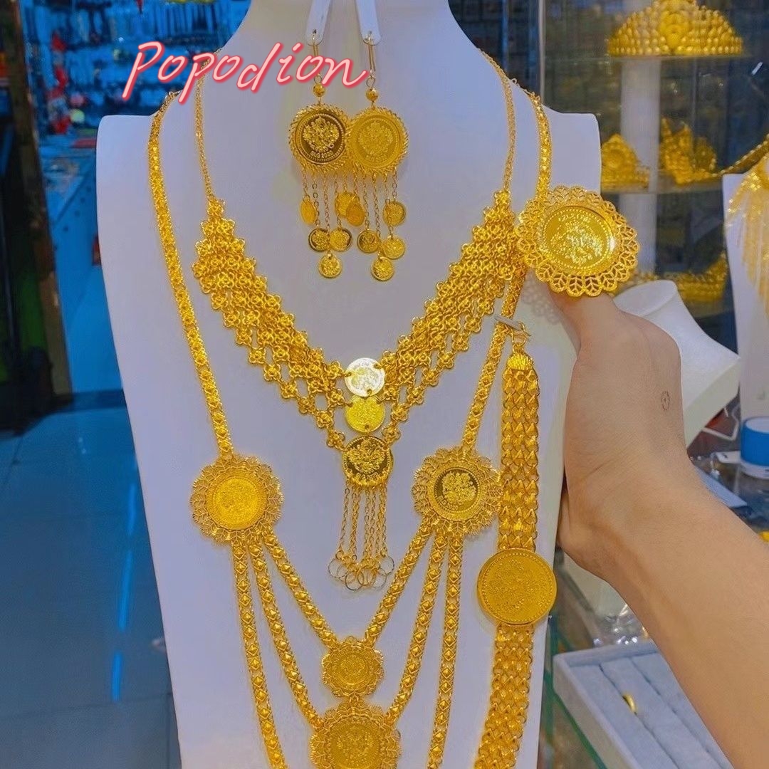Popodion Nieuwe Dubai 24K Verg - Women'S Fashion Rings Gold recensie en prijs