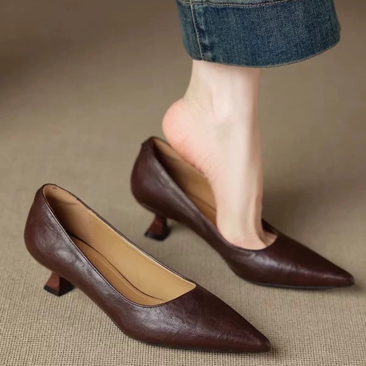 Eenvoudige stiletto enkele sch - Women Fashion Simple recensie en prijs