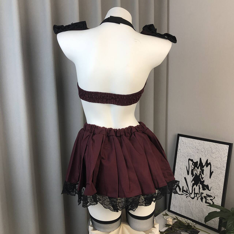 Grote maat sexy porno lingerie - Pleated Skirt Women recensie en prijs