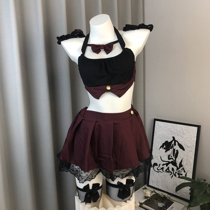 Grote maat sexy porno lingerie - Pleated Skirt Women recensie en prijs
