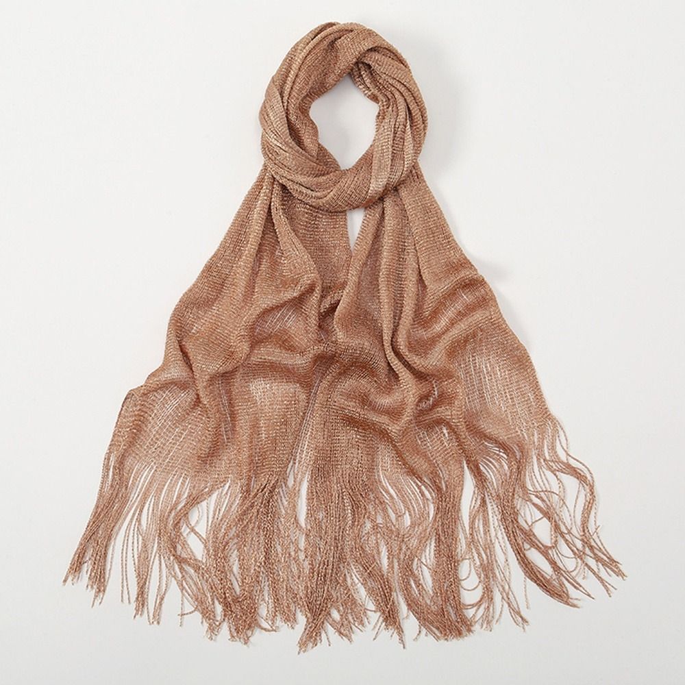 Zomerzonbeschermende sjaal gou - Women'S Fashion Poncho recensie en prijs