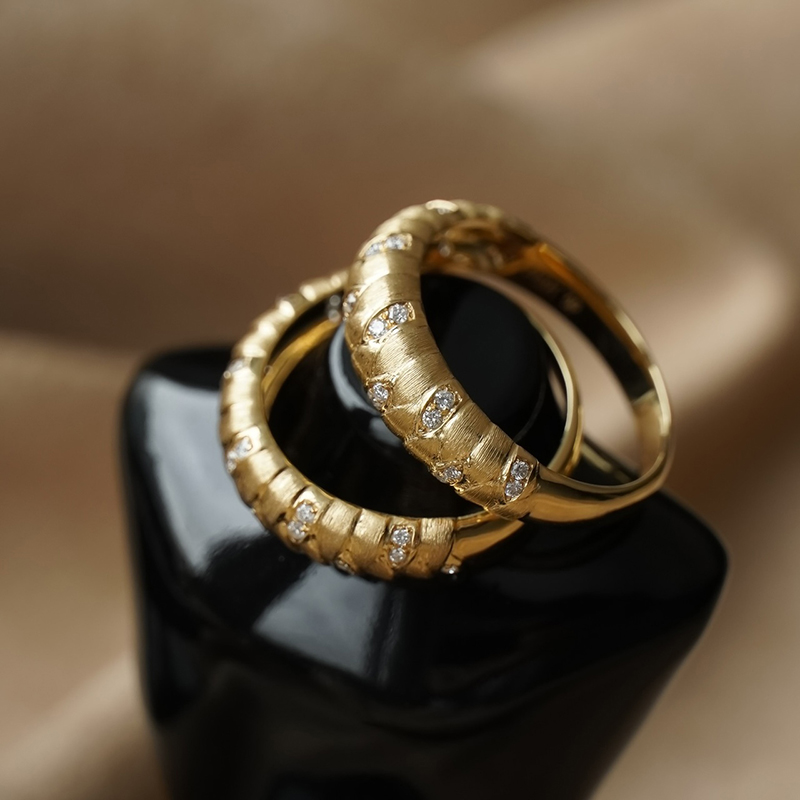 Aazuo Fijne Sieraden Echt 18K  - Women'S Fashion Rings Gold recensie en prijs
