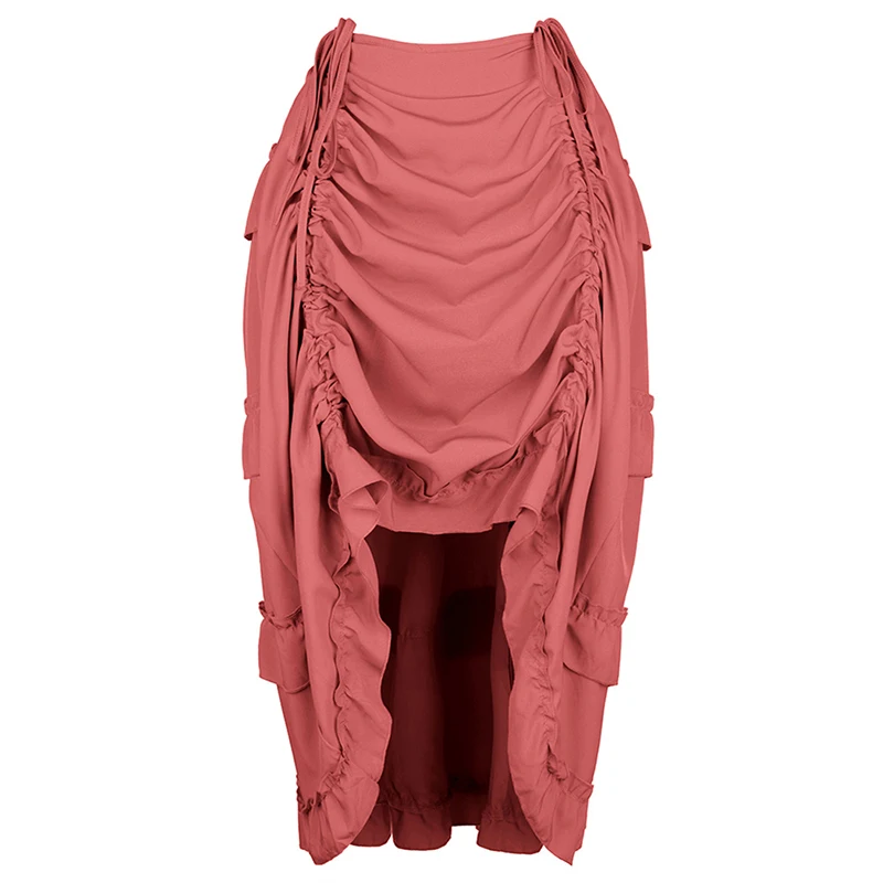 Steampunk Gothic Korset Met Ro - Pleated Skirt Women recensie en prijs