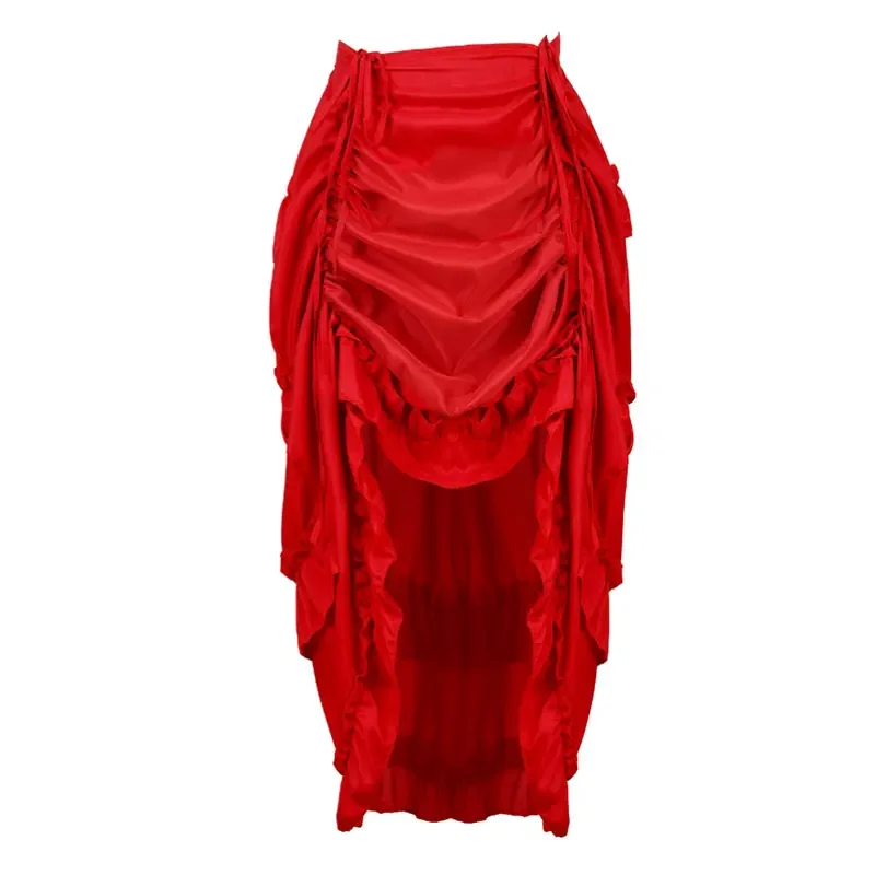 Steampunk Gothic Korset Met Ro - Pleated Skirt Women recensie en prijs