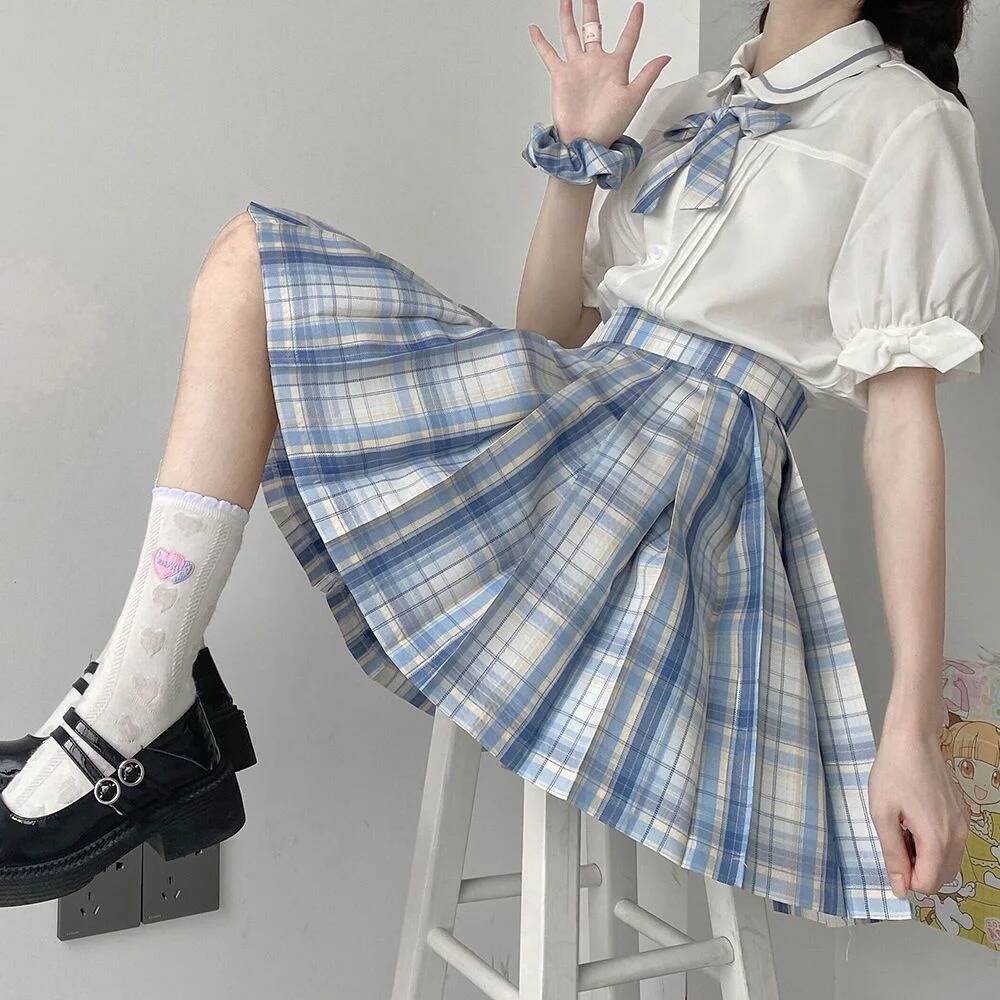 Vrouwen Jk Mini Rokken Japanse - Pleated Skirt Women recensie en prijs