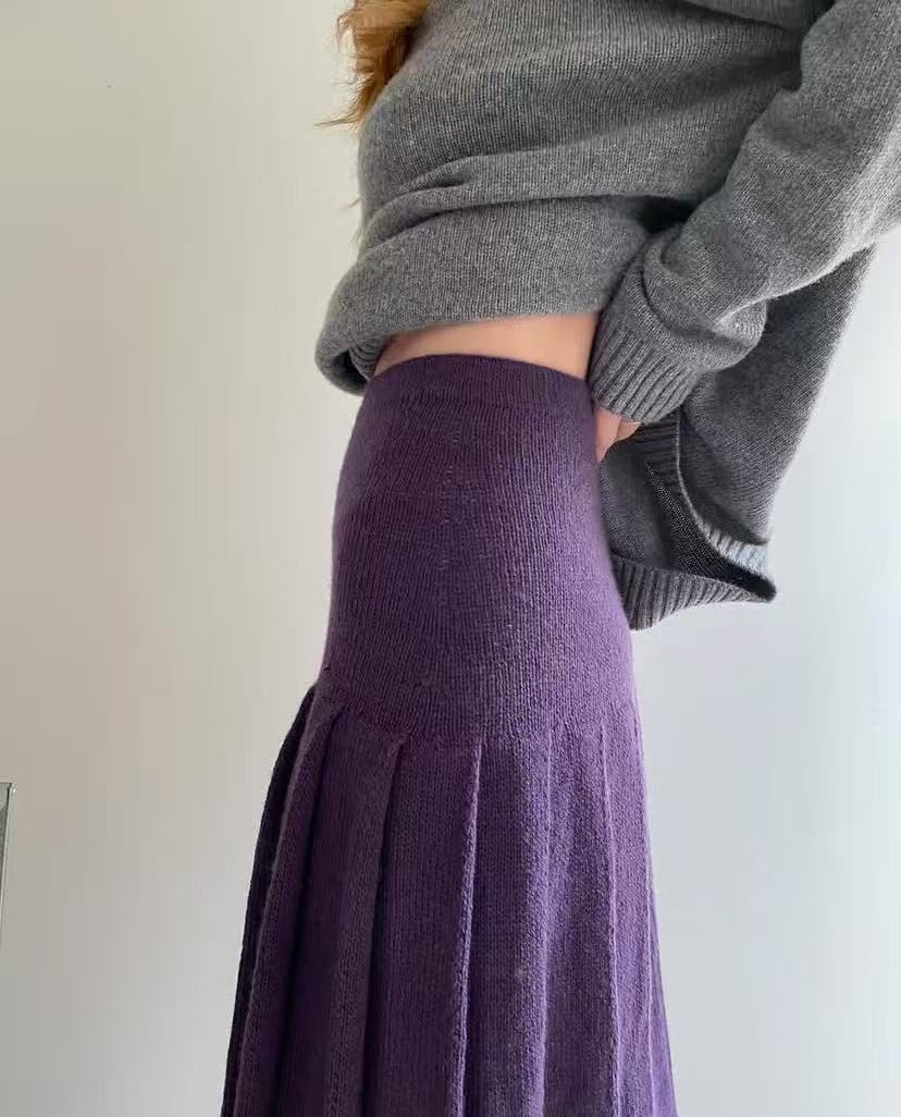 Hoge taille, slankende, veelzi - Pleated Skirt Women recensie en prijs