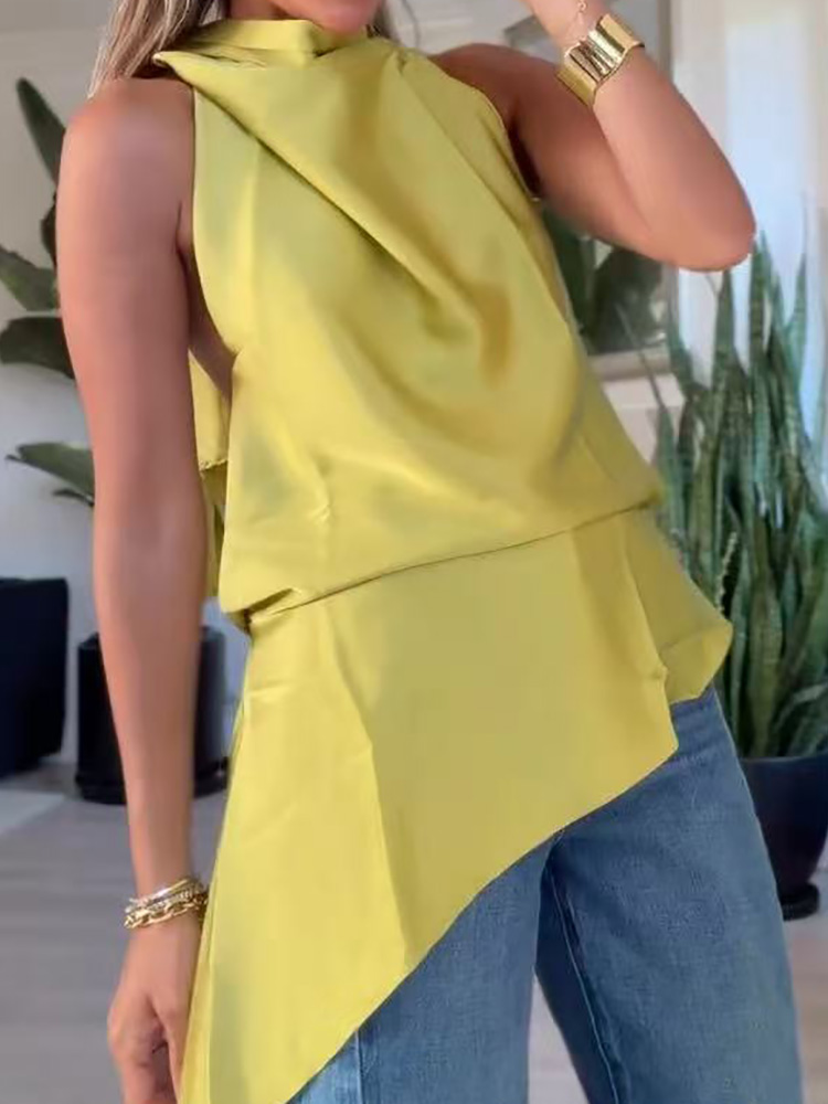 Halter Lace-Up Fashion Chic Bl - Women'S Fashion Trends Spring 2026 recensie en prijs