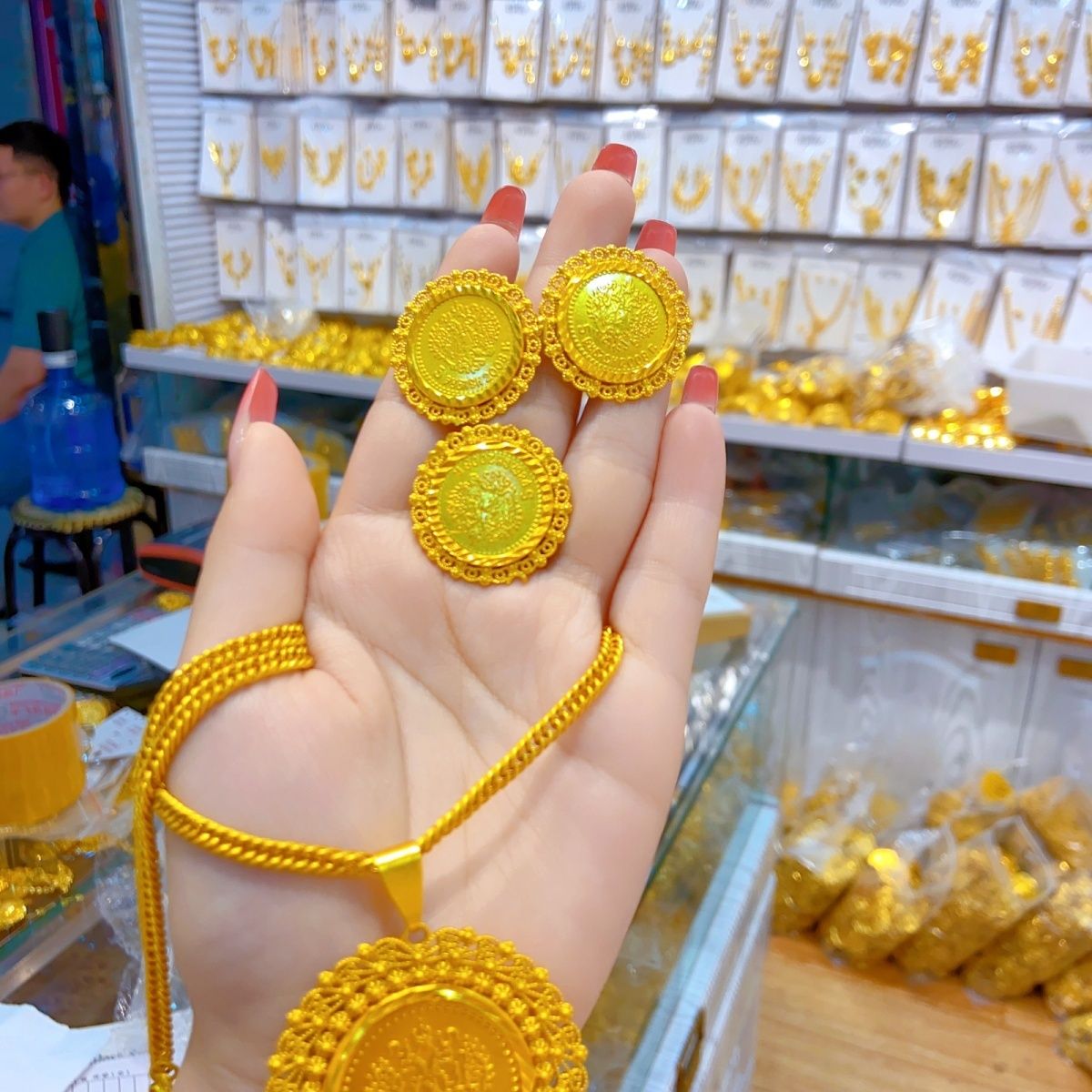 Nieuwe 24K Vergulde Dubai Sier - Women'S Fashion Rings Gold recensie en prijs