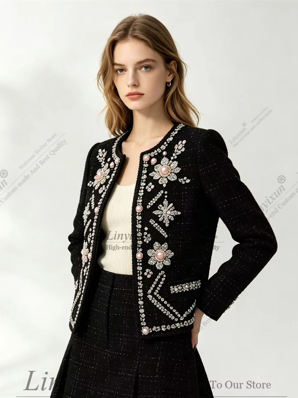 Vrouwelijke elegante blazers m - Pleated Skirt Women recensie en prijs