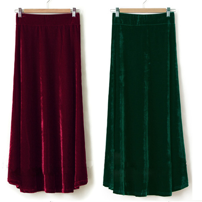 TIYIHAILEY-Velour geplooide fl - Pleated Skirt Women recensie en prijs