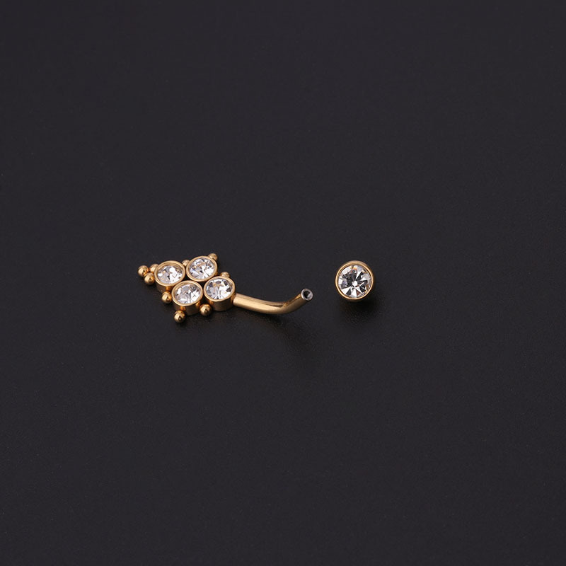 Zirkoon Gouden Navelringen Roe - Women'S Fashion Rings Gold recensie en prijs