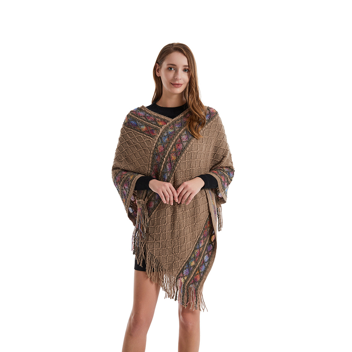 Dames lente herfst poncho unie - Women'S Fashion Poncho recensie en prijs