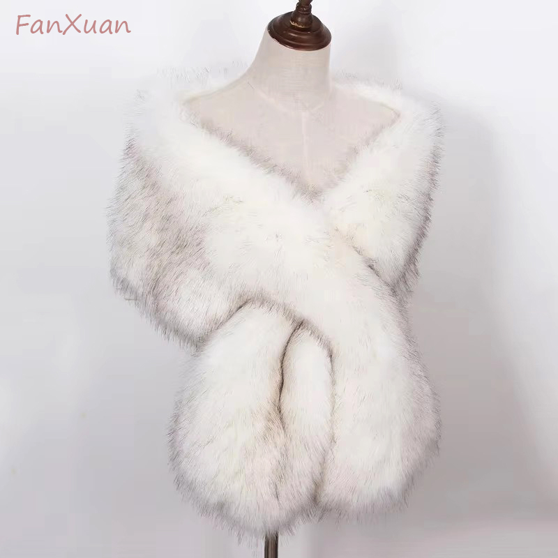 Faux Vossenbont Vrouwen Wraps  - Women'S Fashion Poncho recensie en prijs
