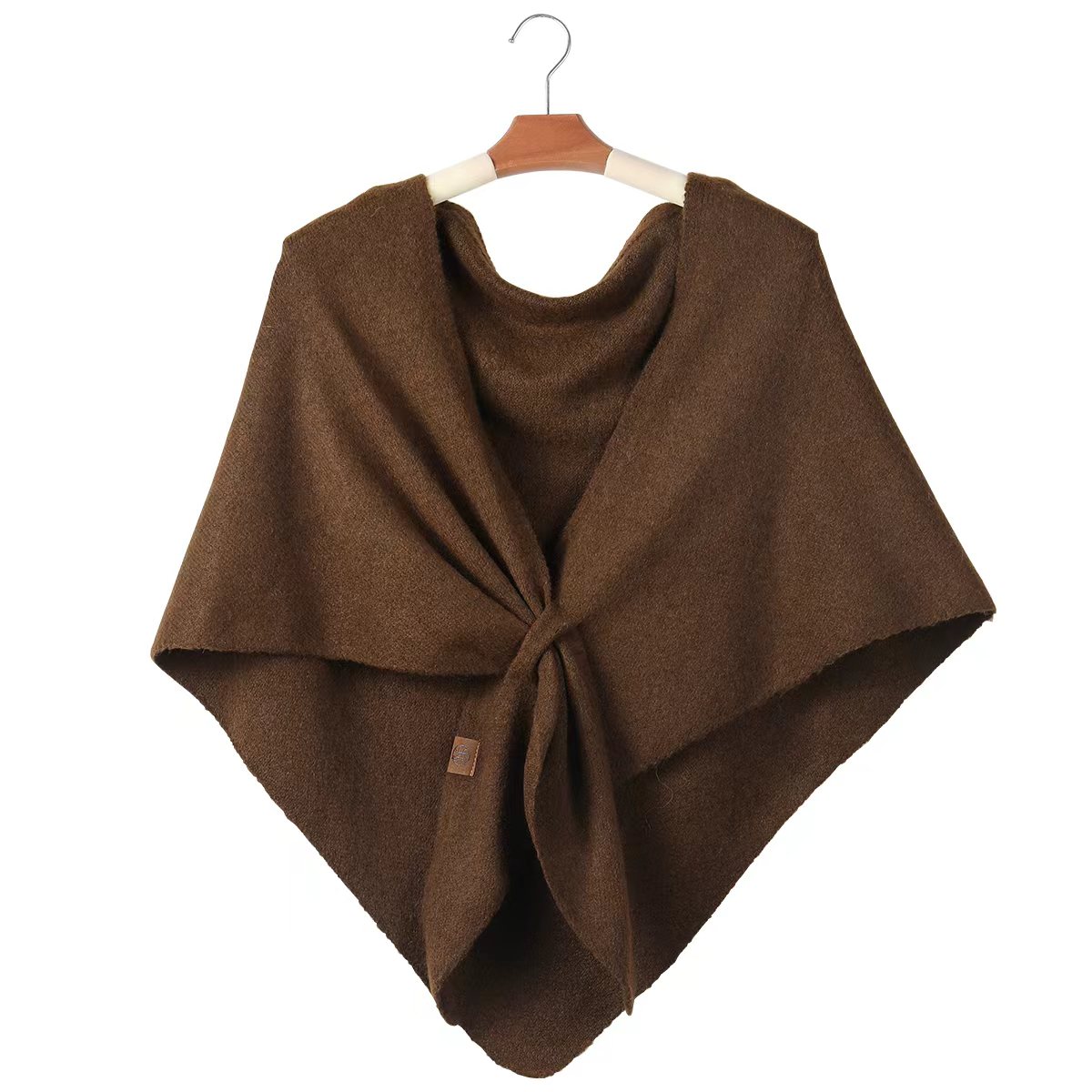 Eenvoudige gebreide driehoekig - Women'S Fashion Poncho recensie en prijs