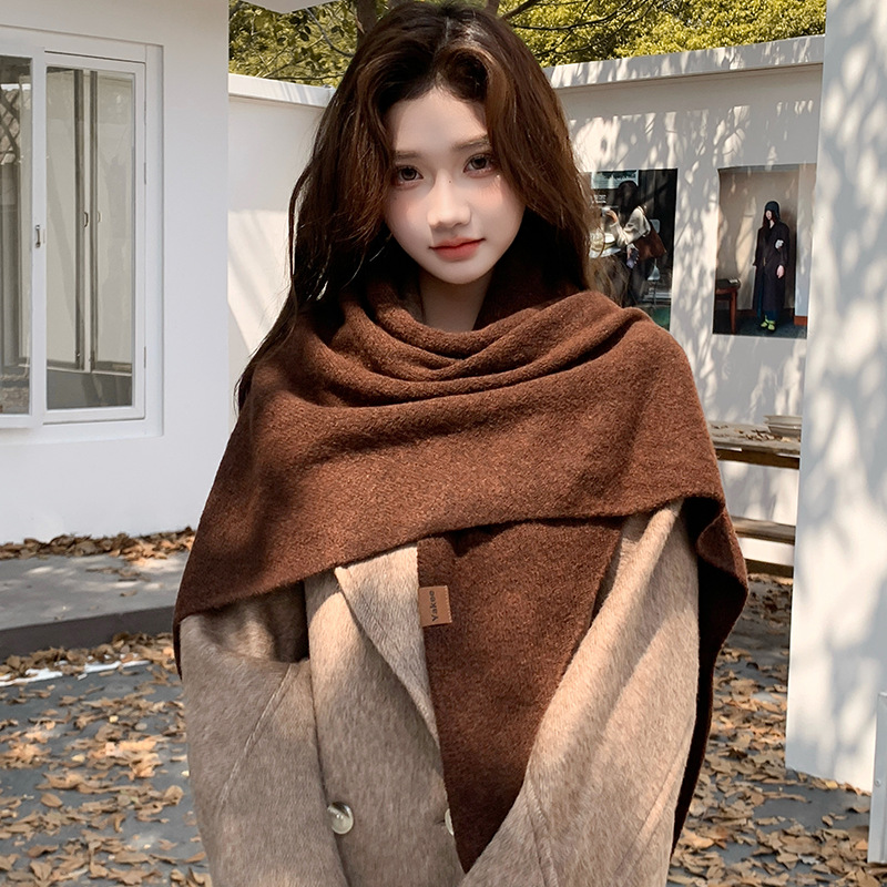 Eenvoudige gebreide driehoekig - Women'S Fashion Poncho recensie en prijs